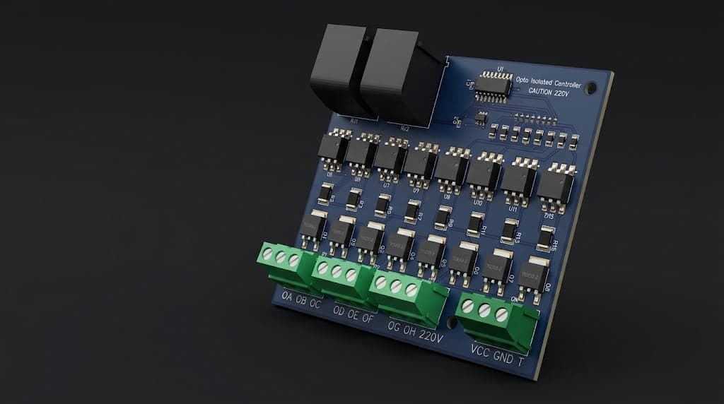 Dark 3D render of an engineered assembly, presented as a design visualisation rather than a photograph of a WattLab facility.